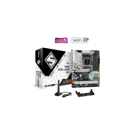 ASRock B650 Steel Legend WiFi ATX Motherboard - Unleash Your AMD Gaming Potential!